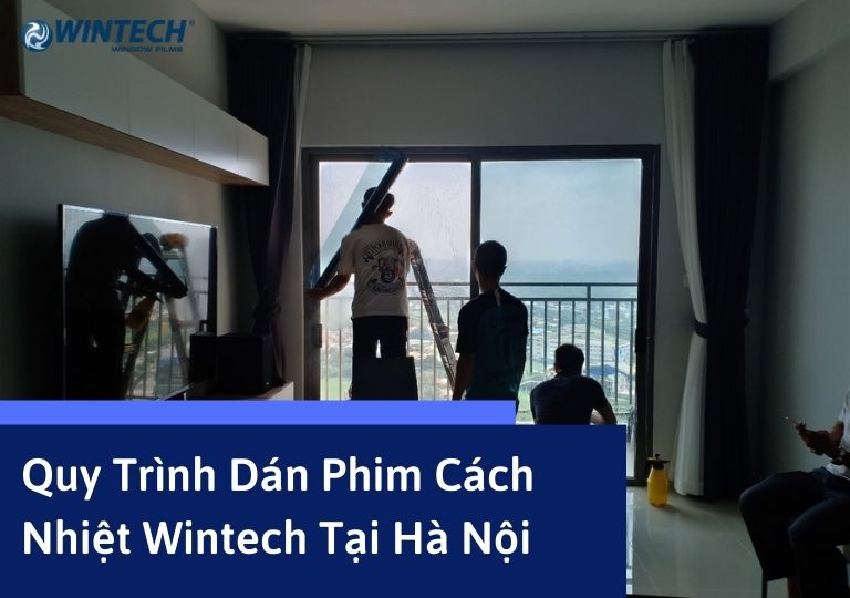 quy trình dán phim cách nhiệt tại Hà Nội