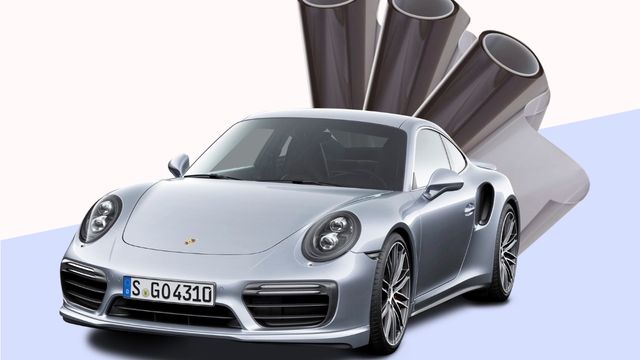 Dán phim cách nhiệt cho xe Porsche