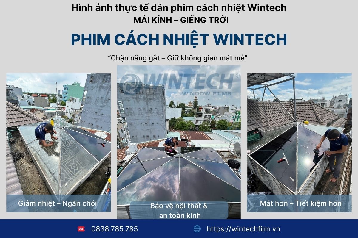 Phim cach nhiet Wintech dan mai kinh gieng troi giam nhiet va giu sang tu nhien