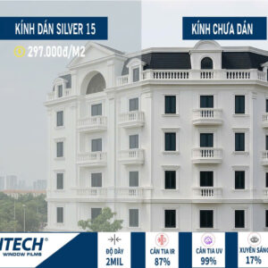 PHIM CÁCH NHIỆT SILVER 15 WINTECH – HÀN QUỐC