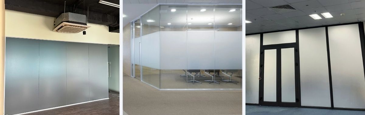 Dán Decal Mờ Kính Văn Phòng