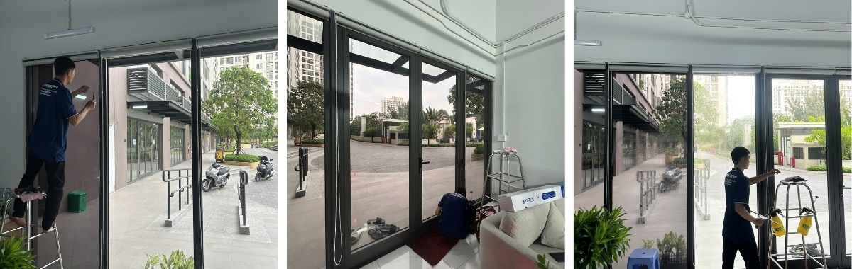 Dán Kính Chống Sáng