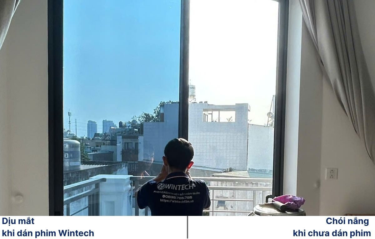 Decal Dán Kính Phản Quang Chống Nắng Wintech Số 1 Hàn Quốc