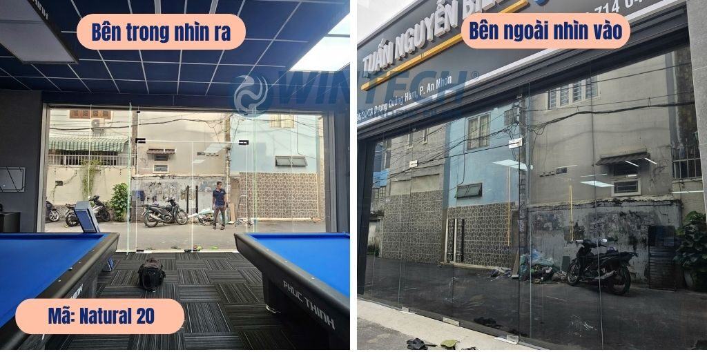 Phim Cách Nhiệt Chống Nhìn Trộm WINTECH HÀN QUỐC