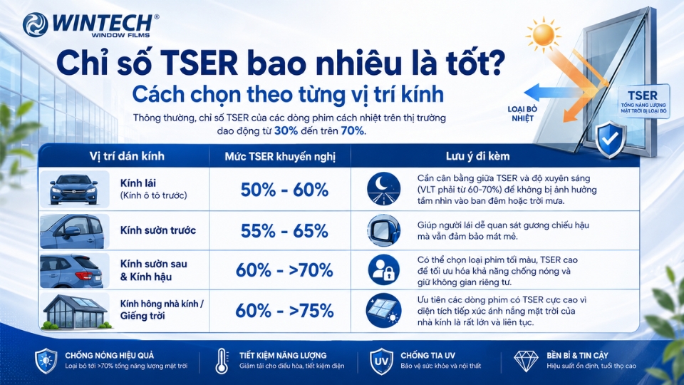 Chỉ số TSER là gì