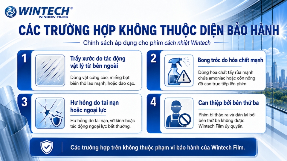 Phim Cách Nhiệt Bảo Hành Bao Lâu