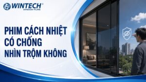Phim Cách Nhiệt Có Chống Nhìn Trộm Không