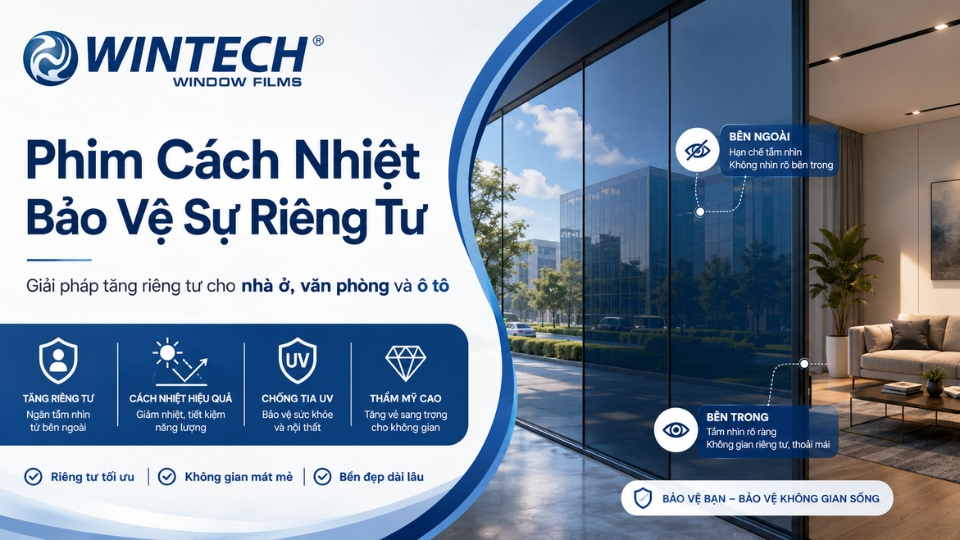Phim Cách Nhiệt Có Chống Nhìn Trộm Không