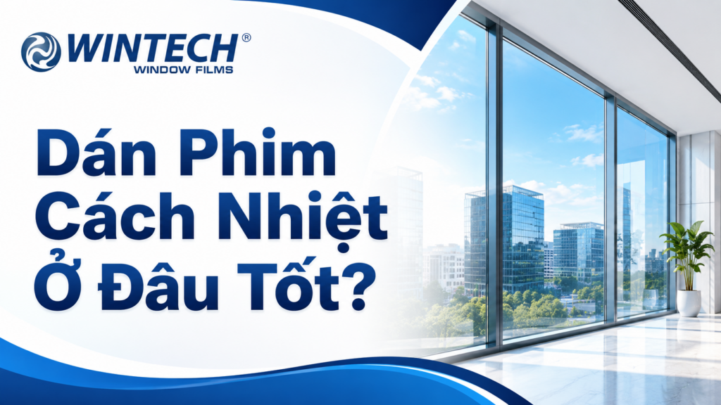 Dán Phim Cách Nhiệt Ở Đâu Tốt