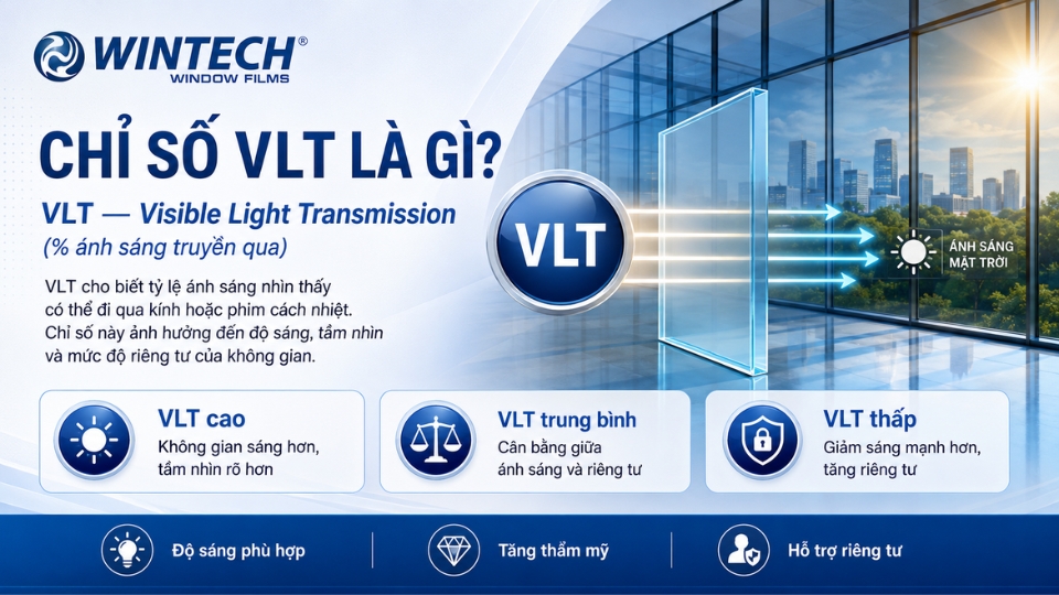 nên chọn phim cách nhiệt bao nhiêu %