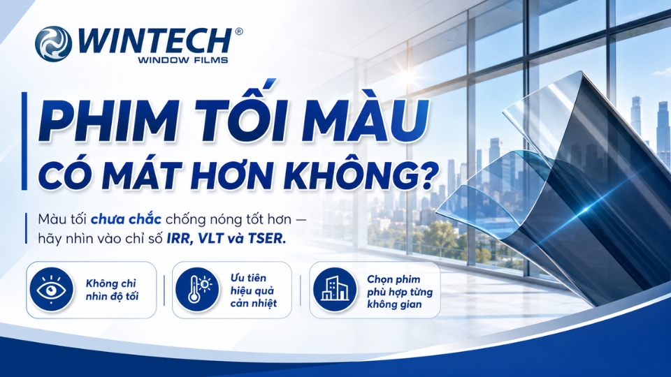 phim tối màu có mát hơn không